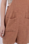 Hazel Blues® |  VERY J Sleeveless Double Gauze Overalls with Pockets