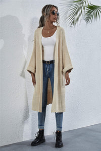 Hazel Blues® |  Open Front Long Sleeve Cardigan