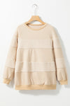 Hazel Blues® |  Round Neck Raglan Sleeve Sweatshirt
