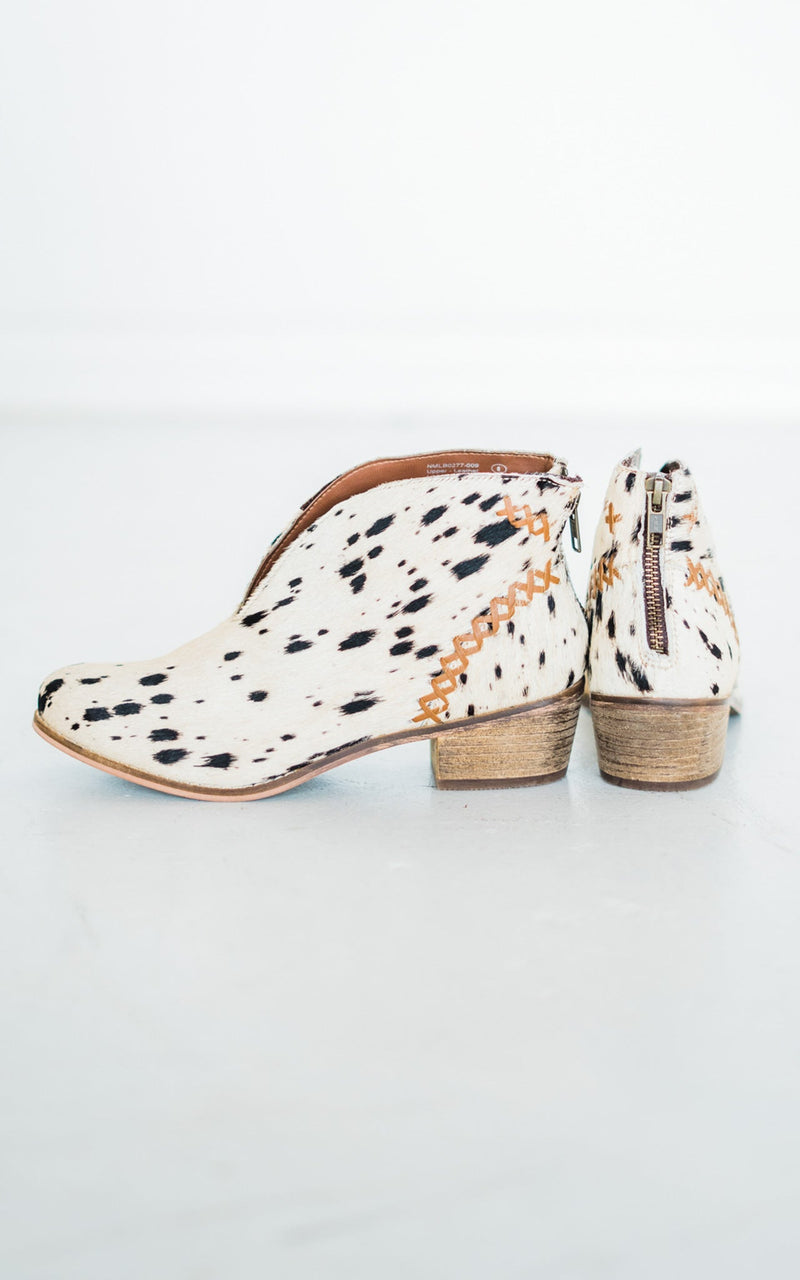 Hazel Blues® |  All Roads Bootie in Black and White