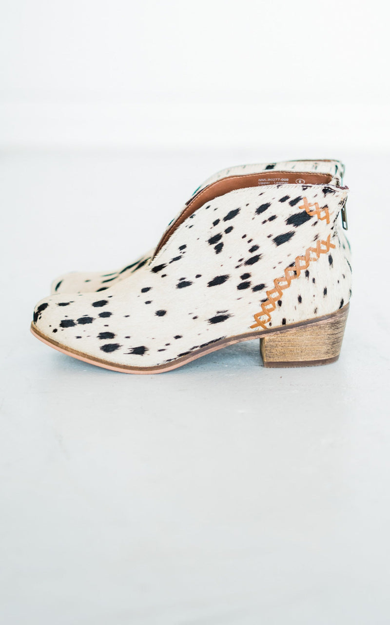 Hazel Blues® |  All Roads Bootie in Black and White