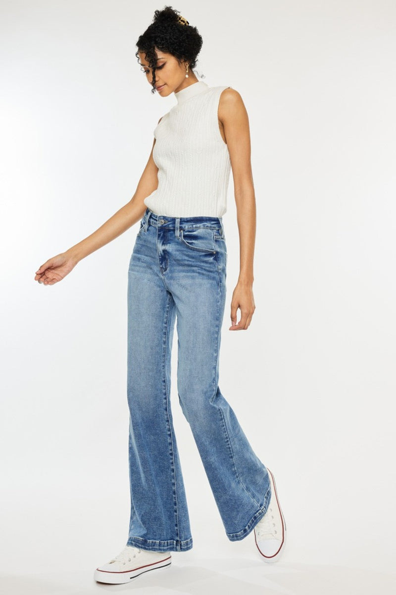 Hazel Blues® |  Kancan High Rise Wide Leg Jeans