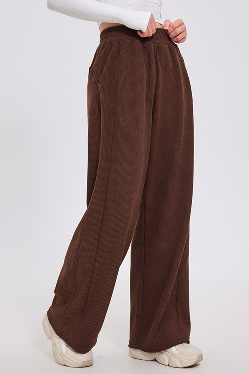 Hazel Blues® |  Basic Bae Elastic Waist Wide Leg Pants