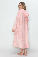 Hazel Blues® |  Double Take Pocketed Hooded Midi Lounge Dress