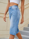 Hazel Blues® |  High Waist Denim Shorts with Pockets