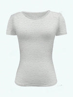 Hazel Blues® |  Round Neck Short Sleeve T-Shirt