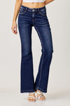 Hazel Blues® |  RISEN Low Rise Flare Jeans