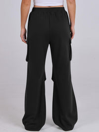 Hazel Blues® |  Elastic Waist Wide Leg Pants with Pockets