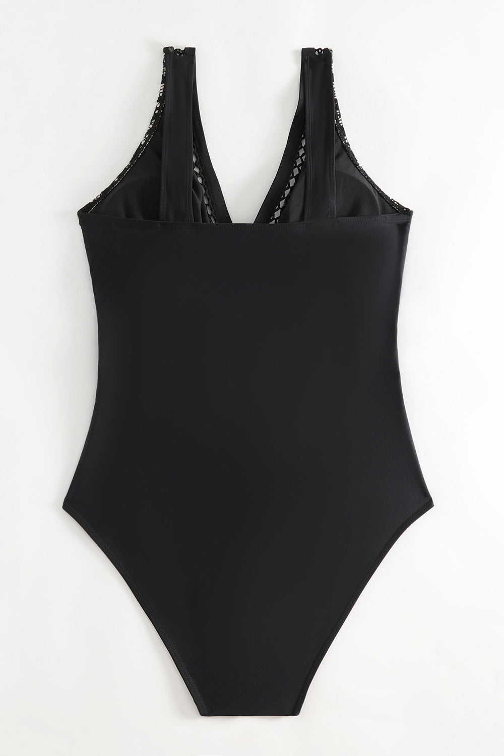 Hazel Blues® |  Lace V-Neck Sleeveless One-Piece Swimwear