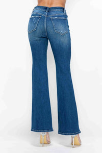 Hazel Blues® |  bytos High Rise Bootcut Jeans with Pockets