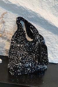 Hazel Blues® |  Sequin Polyester Handbag