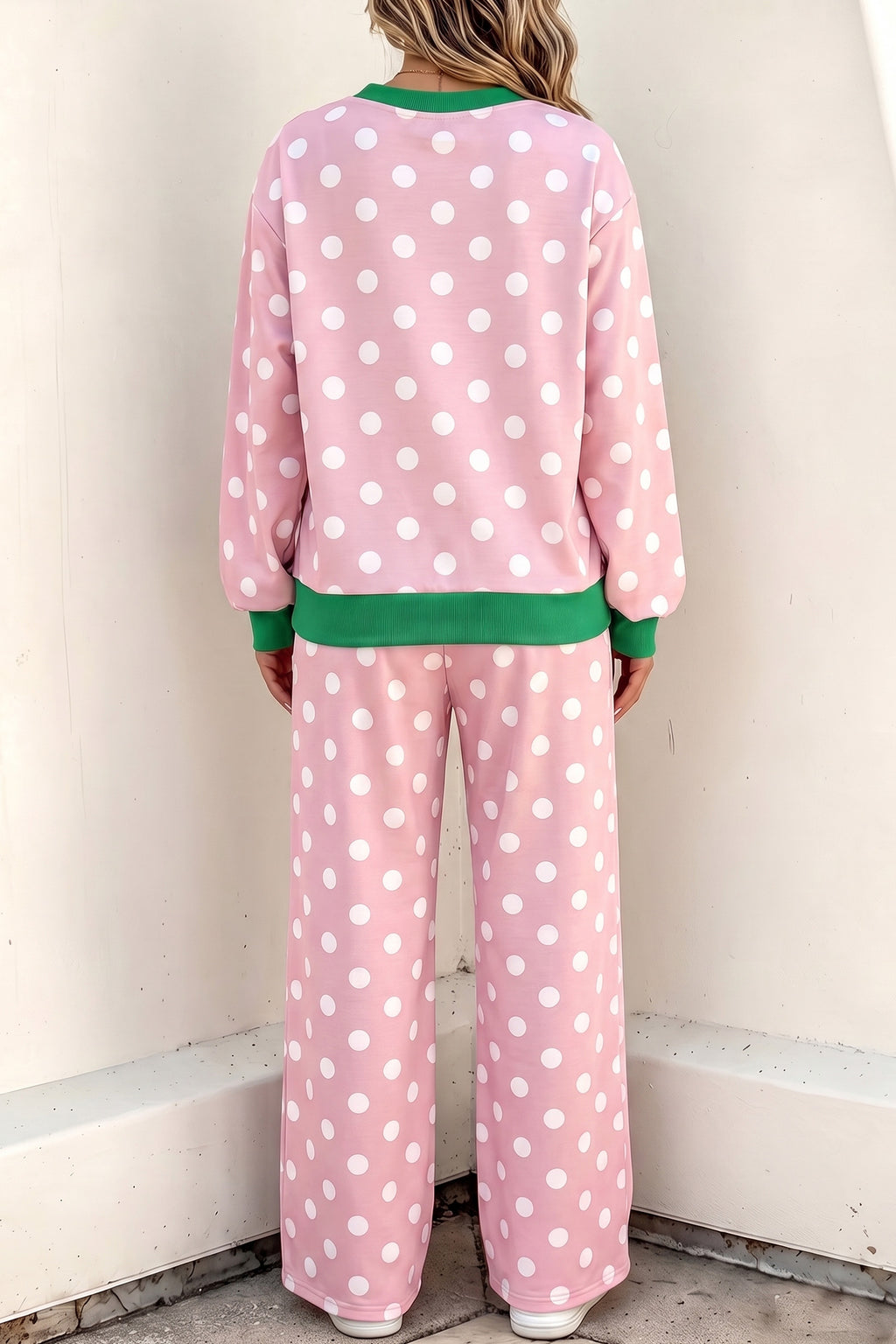 Fallon Louise Polka-Dot Pants