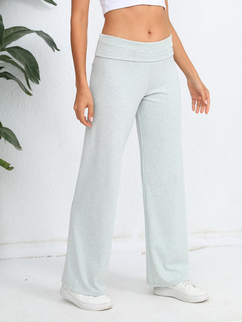 Hazel Blues® |  Elastic Waist Wide Leg Pants