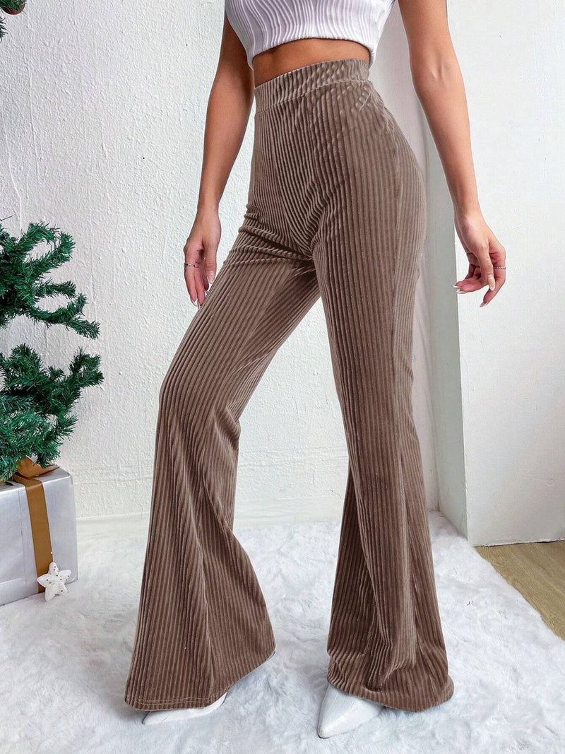 Hazel Blues® |  High Waist Flare Pants