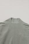 Hazel Blues® |  Textured Open Front Long Sleeve Cover Up