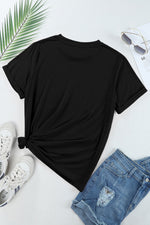 Hazel Blues® |  HOWDY Round Neck Short Sleeve T-Shirt