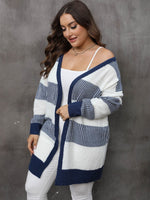 Hazel Blues® | Open Front Long Sleeve Cardigan