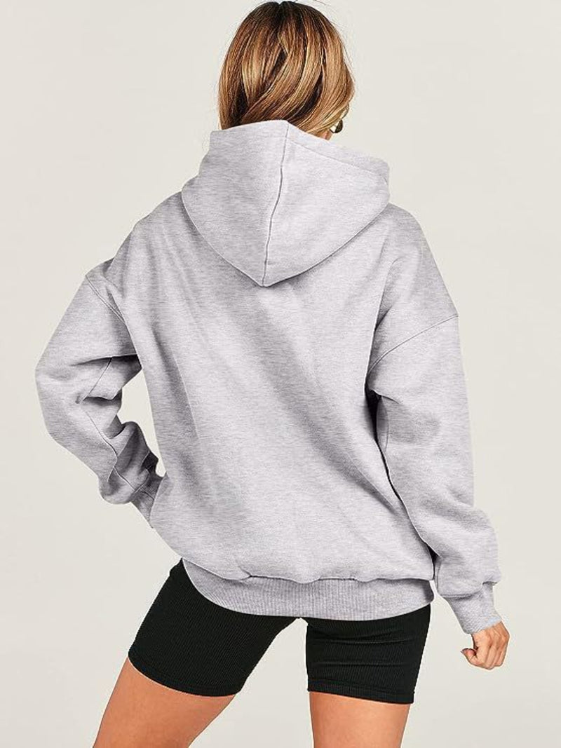 Hazel Blues® |  Dropped Shoulder Long Sleeve Hoodie