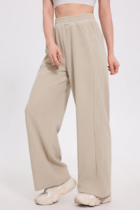 Hazel Blues® |  Basic Bae Elastic Waist Wide Leg Pants