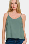 Hazel Blues® |  Zenana Two Layered Spaghetti Strap Cami