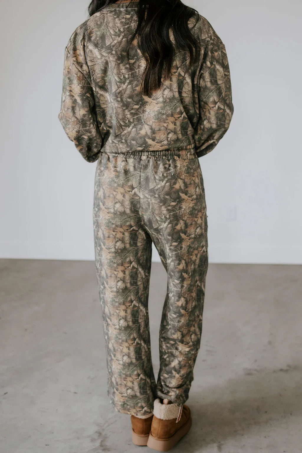 Lillian Lane Green Abstract Print Pants Set
