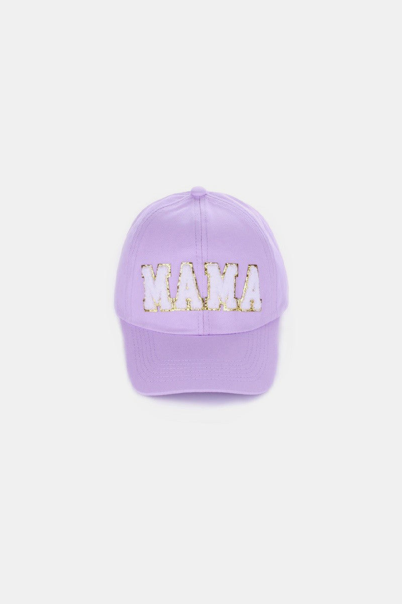 Hazel Blues® |  MAMA Chenille Patch Baseball Cap