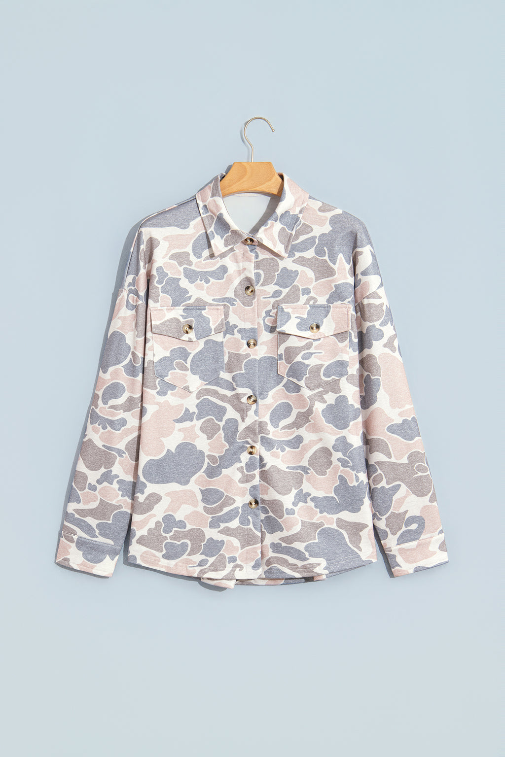 Wild Trail Multicolor Camo Shacket