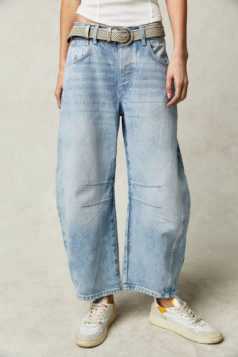 Hazel Blues® |  Wide Leg Jeans with Pockets