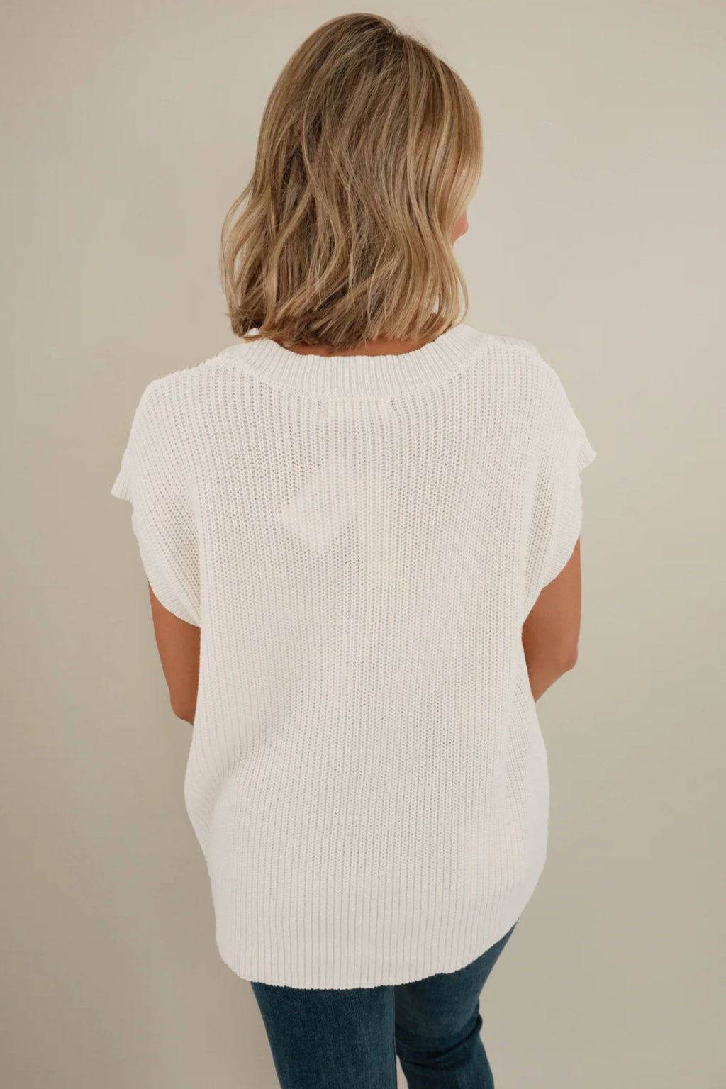 Hazel Blues® |  Lucky Charm Sweater | Horseshoe Crochet Sweater