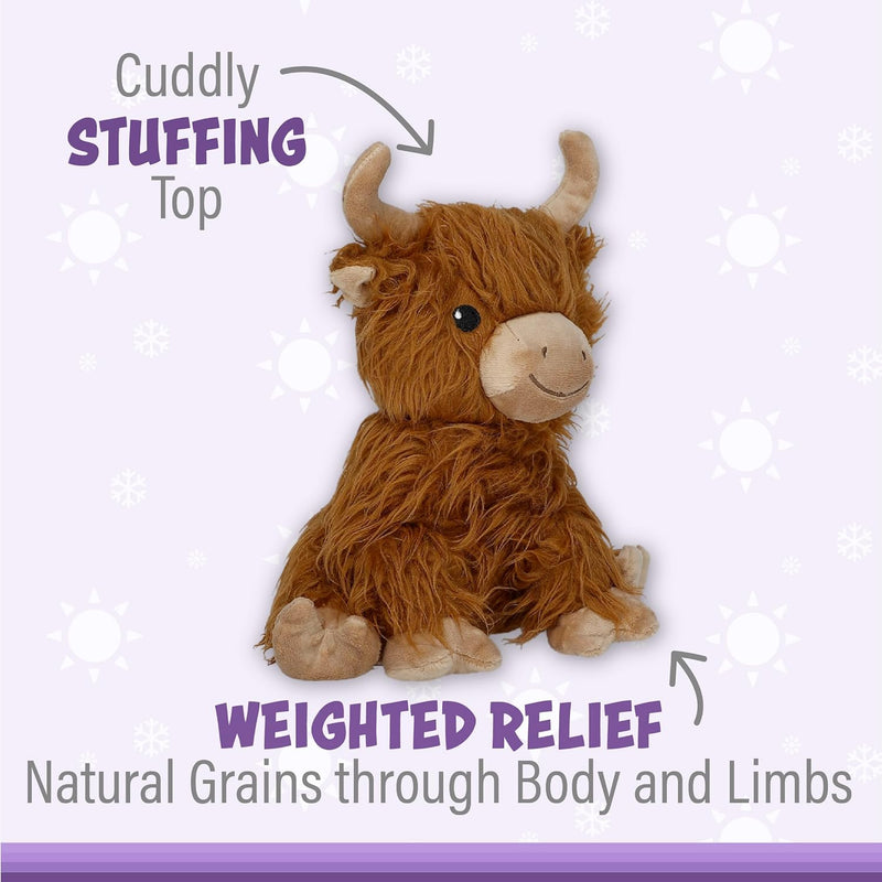 Hazel Blues® |  PREORDER: Highland Cow Warm Pal