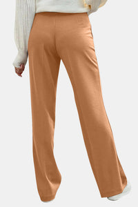 Hazel Blues® |  Decorative Button High Rise Pants