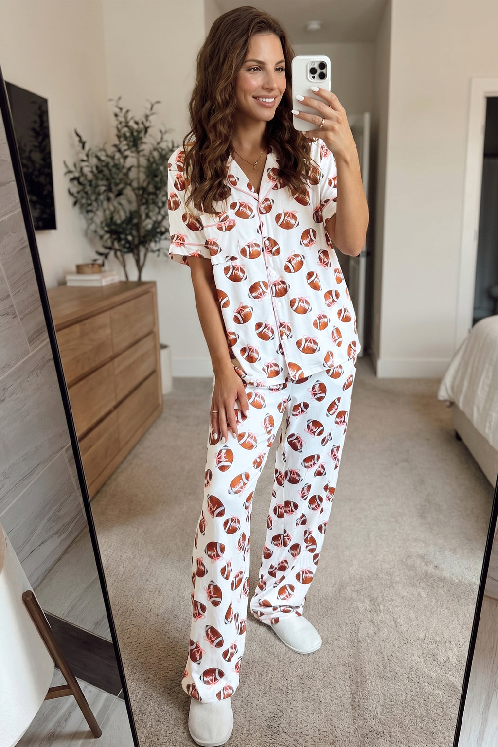 Scoreboard Hype Football Relaxed Pajama Set