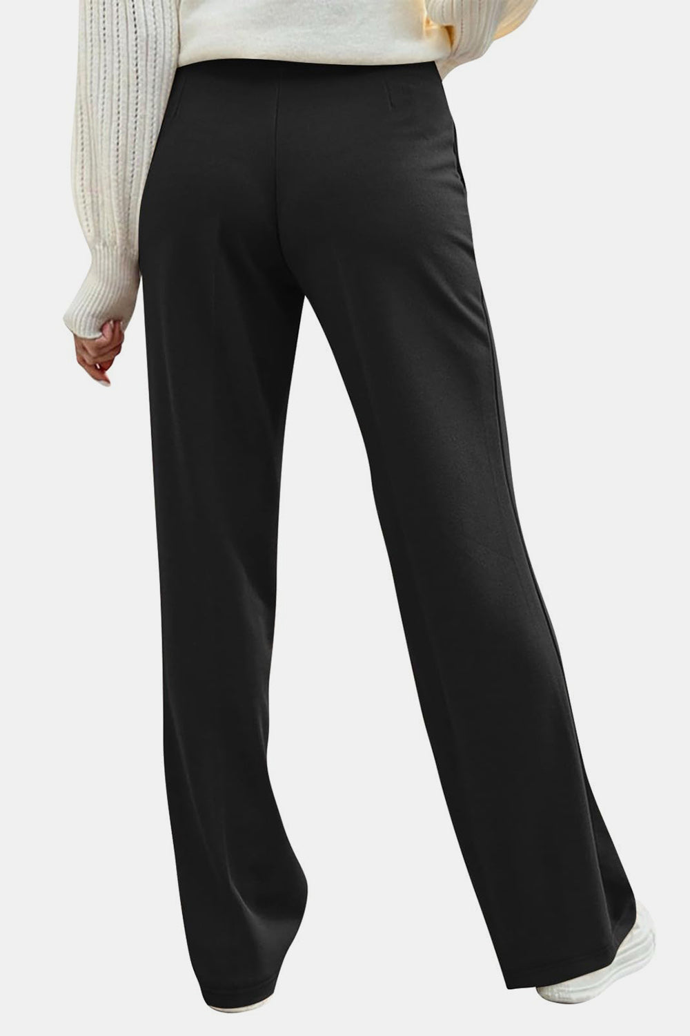 Hazel Blues® |  Decorative Button High Rise Pants