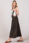 Hazel Blues® |  SAGE + FIG Wide Strap Wide Leg Overalls