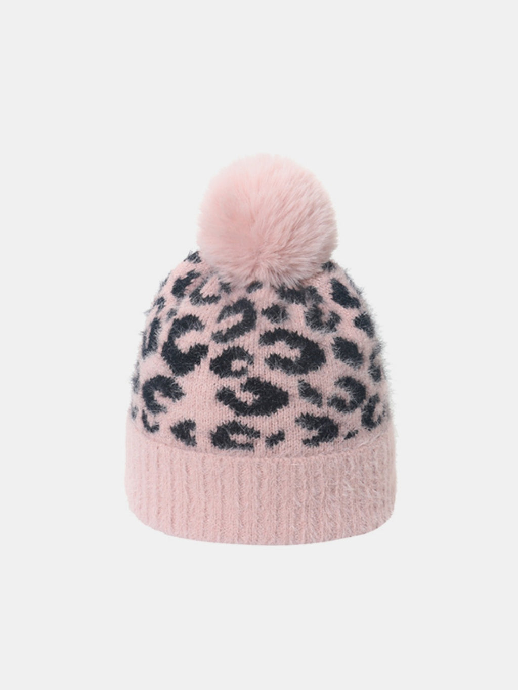 Hazel Blues® |  Leopard Hat with Pompom