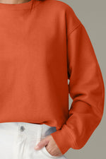 Hazel Blues® |  Round Neck Long Sleeve Sweatshirt