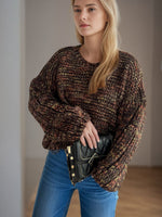 Hazel Blues® |  Dropped Shoulder Long Sleeve Sweater