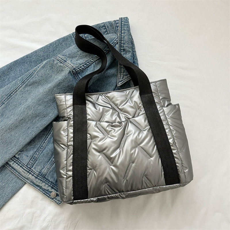 Hazel Blues® |  Polyester Tote Bag with Zipper