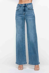 Hazel Blues® |  bytos High Rise Wide Leg Jeans with Pockets