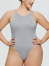 Hazel Blues® |  Round Neck Wide Strap Bodysuit