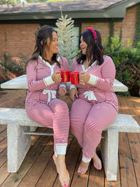 Hazel Blues® | Candy Striped Pajama Pants Set