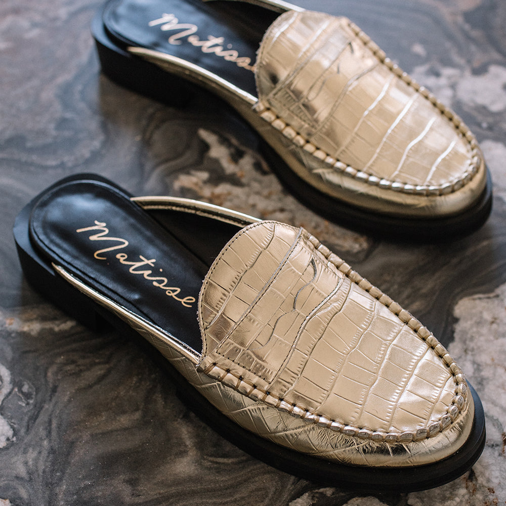 Hazel Blues® |  Tasha Loafer Mule