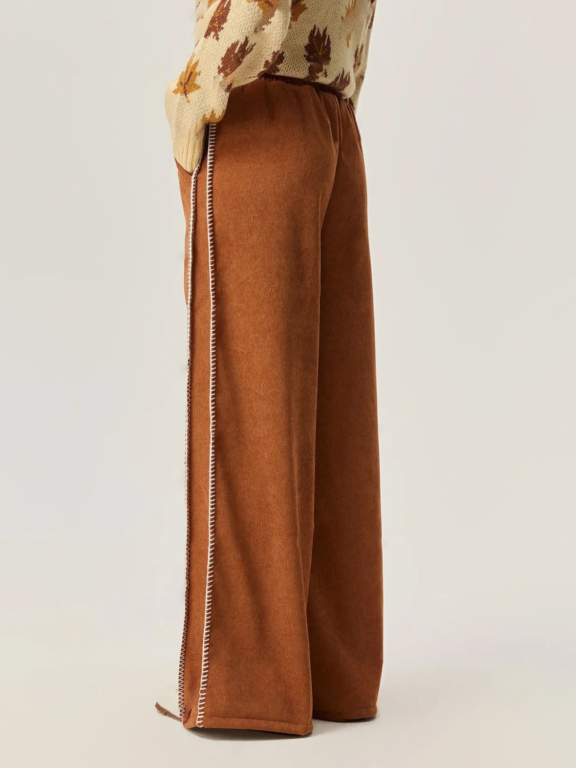 Hazel Blues® |  Drawstring Wide Leg Pants with Pockets