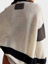 Hazel Blues® |  Pocketed Contrast V-Neck Long Sleeve Cardigan