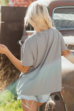 Hazel Blues® |  High Cowboys & Country Music Graphic Crew Neck T Shirt
