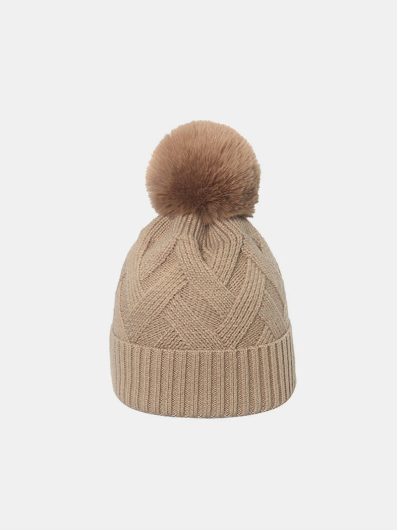 Hazel Blues® |  Roll Rim Hat with Pompom