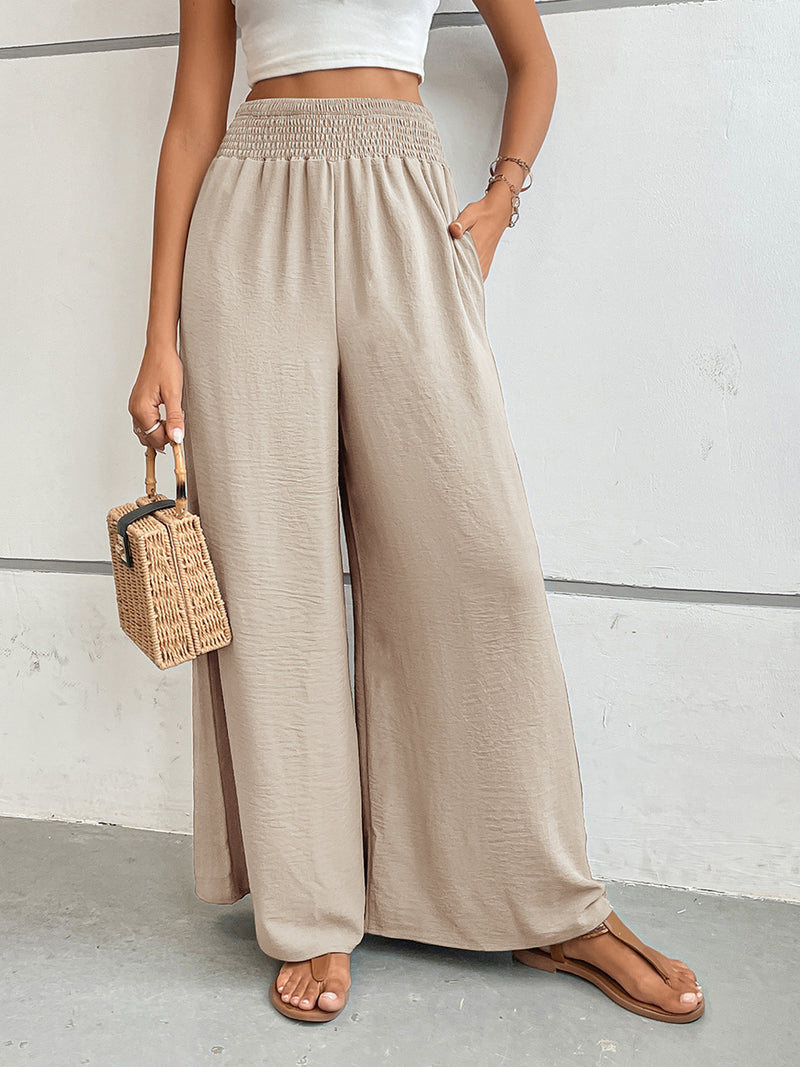 Hazel Blues® |  Perfee Wide Leg Pants with Pockets