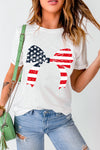 Hazel Blues® |  Bow Round Neck Short Sleeve T-Shirt