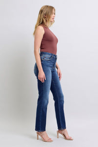 Hazel Blues® |  Judy Blue Washed Straight Leg Jeans with Pockets