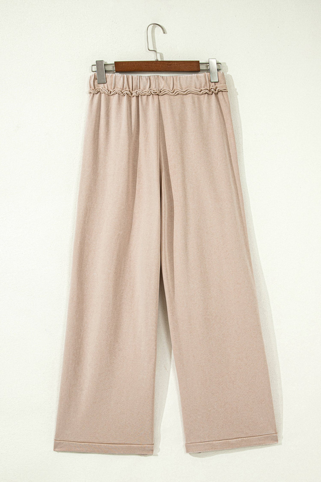 Drawstring Retro Mineral Wash High Waist Wide Leg Western Pants | Western Mineral Wash Drawstring Pants
